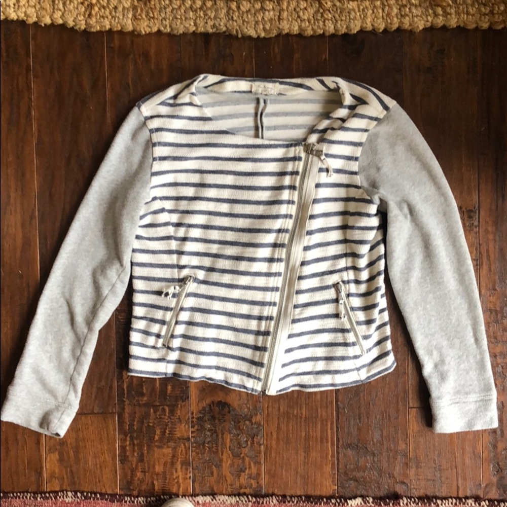 Lou & Grey terry moto jacket